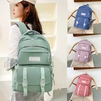 1 шт. школьные сумки модные мужские большой емкости дорожная сумка для книг новый ноутбук милый колледж рюкзак женский