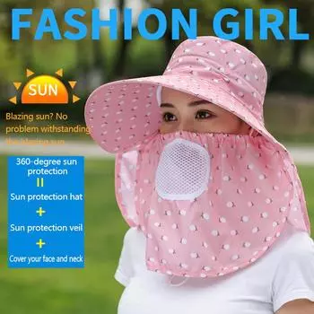 1 шт., шляпа от солнца, женская летняя шляпа, дышащая шляпа от солнца, универсальная летняя шляпа с большим ободком, защита от ультрафиолета, шляпа от солнца