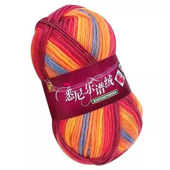 1 шт. Шляпа шаль DIY Duan окрашенная пряжа грубая пряжа руководство