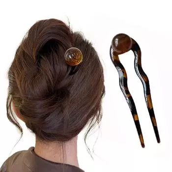 1 шт. шпилька ювелирные изделия аксессуары для волос акриловые подарочные заколки для волос в китайском стиле заколки для волос U-образный головной убор свадьба