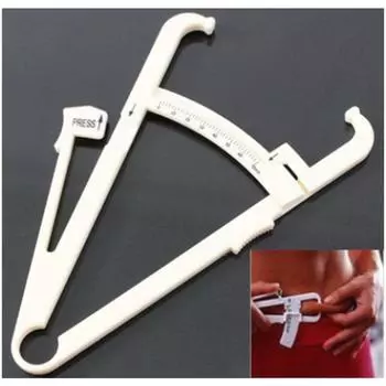 1 шт. Штангенциркули и зажимы для измерения жира Тестер жира на теле MYY белый