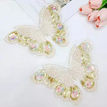 1 шт. швейное платье украшения одежда аксессуары гвоздь бусина ткань наклейка блестки ткань наклейка