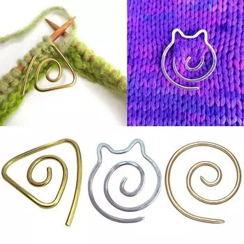 1 шт. швейные аксессуары, спиральный кабель из нержавеющей стали, вязальная игла, вязальная игла ручной работы