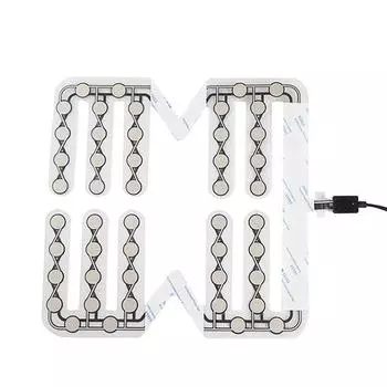 1 шт., сигнализация о занятом сиденье, универсальный датчик давления на сиденье автомобиля, напоминание о ремне безопасности A