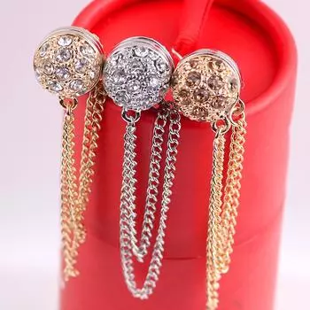 1 шт. Сильный магнит для шаль пряжка рубашка аксессуары фиксированные штанины рукава булавки противоскользящие многофункциональные длинные цепи зажимы для одежды