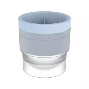 1 шт., силиконовая форма для изготовления кубиков льда, большая форма в форме шара, пищевой круглый поднос, крутые гаджеты, кухонные аксессуары, форма для изготовления