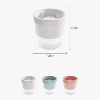 1 шт., силиконовая форма для изготовления кубиков льда, большая форма в форме шара, пищевой круглый поднос, крутые гаджеты, кухонные аксессуары, форма для изготовления белый