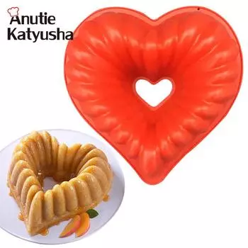 1 шт. силиконовая форма для торта в форме сердца «сделай сам», форма для замораживания и выпечки мусса, хлеба, инструменты для выпечки 1pcs
