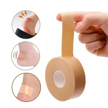 1 шт., силиконовая гелевая подушка для пятки, защита для ухода за ногами, вставка для обуви, стелька, полезный китайский пластырь
