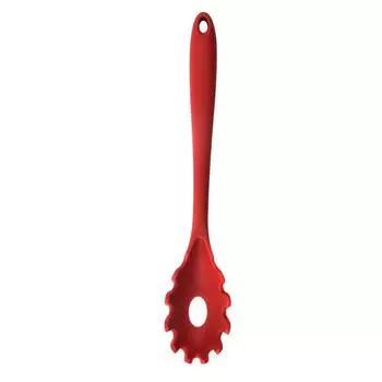 1 шт. силиконовая ложка для пасты и лапши, совок для пасты, дуршлаг, вилка для лапши, ложка-половник, нейлоновый сливной фильтр, кухонный гаджет