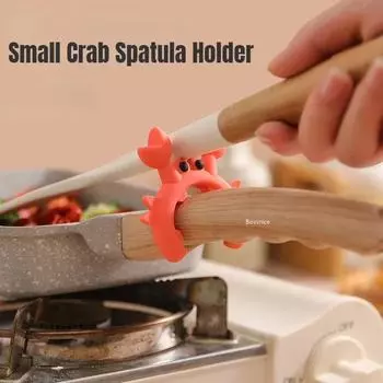 1 шт. силиконовая подставка для лопаток кухонная плита водонепроницаемая ложка кухонная стойка мобильная стойка для хранения