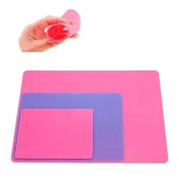 1 шт., силиконовая подушечка из смолы, стержни для перемешивания, скребок, формы для эпоксидной смолы, смешанные размеры, силиконовые УФ-формы для изготовления ювелирных изделий своими руками, фурнитура