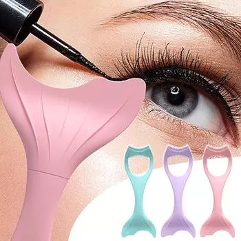 1 шт., силиконовая подводка для рисования, многофункциональный инструмент для макияжа глаз, ленивый рисунок, рамка для теней для век, артефакт, многоразовый розовый