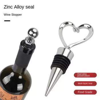 1 шт. силиконовая пробка для бутылки, пробка для хранения вина, закручивающаяся крышка, многоразовая вакуумная пробка для бутылки, пробка для шампанского, подарки для вина, барные принадлежности