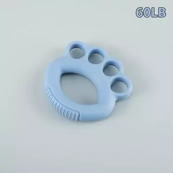 1 шт. силиконовая регулируемая рукоятка для пальцев, тренажер для восстановления, кистевой эспандер, тренировка мышц, тренажер для фитнеса 60LB