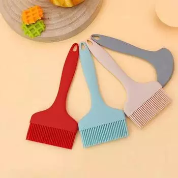 1 шт. силиконовая щетка для барбекю, масло для барбекю, яйца, торт, хлеб, щетка для жарки, кухонная щетка для приготовления пищи, барбекю, кухонные принадлежности красный