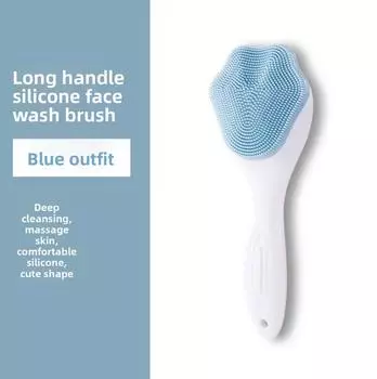 1 шт. Силиконовая щеточка для глубокого очищения лица в форме кошачьей лапки, ручная щеточка для очищения, щеточка для очищения носа от черных точек, щеточка для очищения кошачьей лапкой 1PCS