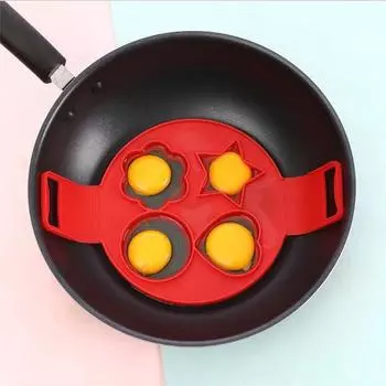 1 шт. силиконовое антипригарное кольцо для приготовления блинов Fantastic Egg Pancake Maker Kitchen Baking Omelet Moulds Flip Cooker Egg Ring Form