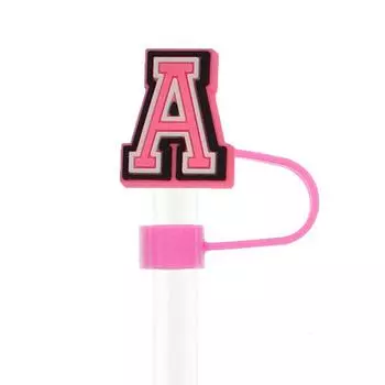 1 шт. силиконовые крышки для трубочек с буквами, совместимые с чашками Stanley 30 и 40 унций, 10 мм, многоразовые пылезащитные крышки для трубочек A9