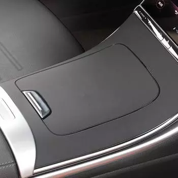 1 шт. силиконовые наклейки на центральную консоль автомобиля для Mercedes Benz C W206C260LC200LC300L автомобильные аксессуары для интерьера чёрный