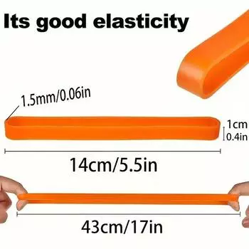 1 шт. силиконовые резинки эластичные резиновые упаковочные ленты очень большие резинки для ноутбука офисное снаряжение для отдыха на природе подарки