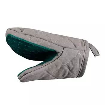 1 шт. Силиконовые утепленные перчатки Хлопковые прихватки Термостойкие перчатки для духовки Кухонный помощник для выпечки и гриля