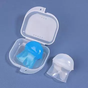 1 шт. силиконовый чехол для языка от храпа, удерживающее устройство для лучшего сна, ночного сна, помощь в здравоохранении, решение против храпа белый