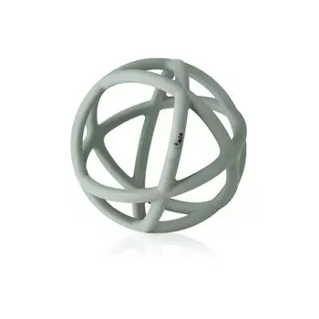 1 шт. силиконовый мяч для прорезывания зубов, мягкий и удобный для захвата, детская игрушка, силиконовый первый мяч для малыша, подарок/подарок (1 Зеленый)