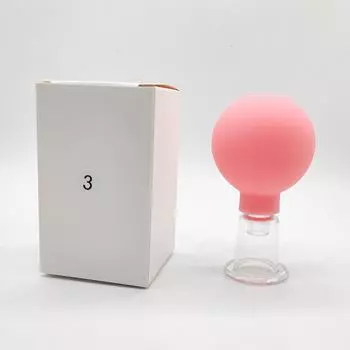 1 шт., синие розовые банки для вакуумных банок, ПВХ-головка, стеклянная всасывающая баночка для массажа тела, семейная меридианная акупунктура, китайская медицинская терапия as the picture