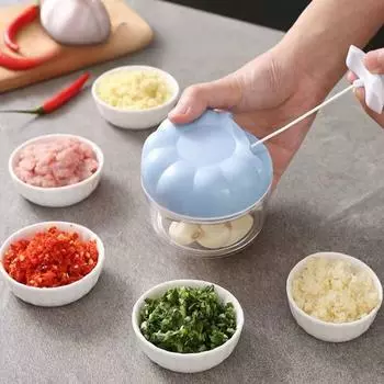 1 шт. синий/розовый ручной чеснокодавка ручной кухонный бытовой тип блендер для чеснока тушеный фарш из чеснока кухонные гаджеты