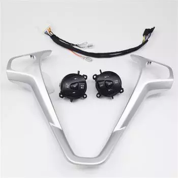 1 шт. Синий светодиодный переключатель круиз-контроля Кнопка на рулевом колесе для Fiesta Mk7 Mk8