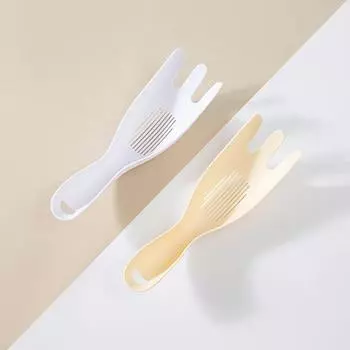 1 шт., сито для риса, ложка, кухонный дуршлаг с ручками, сито для чаши для риса, инструменты для мытья белого риса, слив для раковины, бытовые инструменты белый