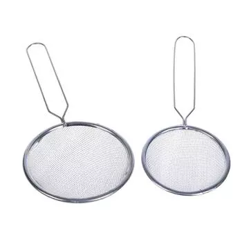 1 шт. сито из нержавеющей стали, масляный дуршлаг, масляная сетка, сито для муки, соевого молока 12cm
