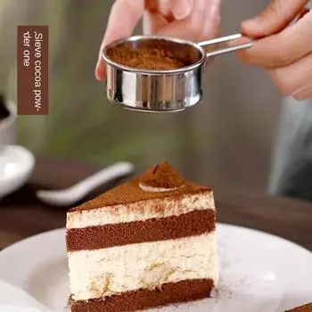 1 шт. сито из нержавеющей стали с мелкой сеткой для сахарной пудры, дозатор муки, шейкер для шоколадного порошка матча, принадлежности для выпечки