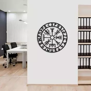 1 шт. Скандинавский компас, металлическое настенное искусство - идеальный подарок для домашнего декора в спальню или гостиную, идеально подходит для дней рождения светло-серый