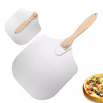 1 шт. складная алюминиевая лопатка для пиццы кухонная деревянная ручка резак для сыра выпечка совок лопатка для торта