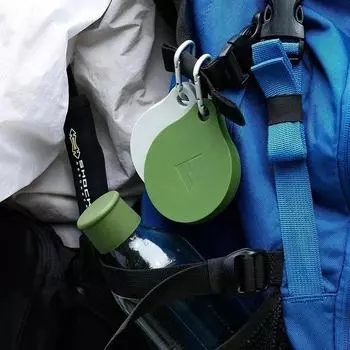 1 шт. Складная чашка, мини-выдвижная кружка с крышкой, выдвижная кружка для питья кофе на открытом воздухе, силиконовая переносная чашка для чая темно-зеленого