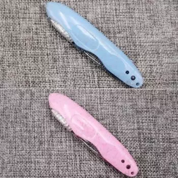 1 шт. складная зубная щетка из древесного угля, портативная компактная дорожная походная мягкая зубная щетка, гигиена унисекс, уход за полостью рта, чистящие средства