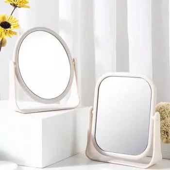 1 шт. складное практичное одевание принцессы Ветер 360° вращение Ins настольное зеркало для дома