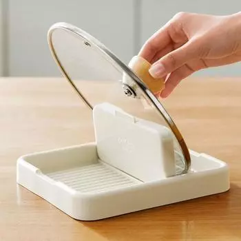 1 шт. складной держатель для крышки кастрюли и подставка для ложки для плиты и столешницы, термостойкая подставка для кухонных принадлежностей для ложек