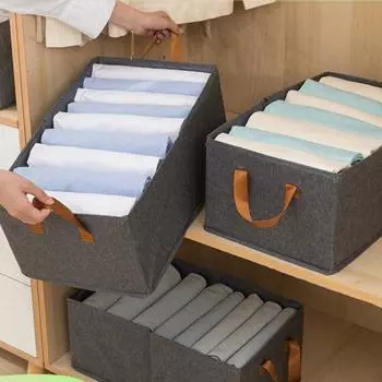 1 шт. Складной тканевый ящик для хранения одежды, ящик для хранения одежды со стальным каркасом, ящик для организации и хранения одежды
