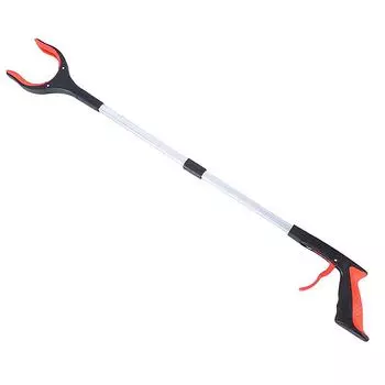 1 шт., складной захват, удлинитель, ручные инструменты, сборщики мусора, складной захват для мусора, инструменты для сбора мусора, захваты оранжевый