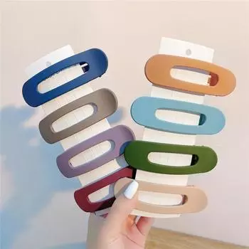 1 шт., скраб, средняя челка, назад, ложка, коготь для волос для женщин, девушек, макияж, заколки для волос, аксессуары для волос, краб, зажим для ванны, головной убор 8x2.4cm бирюзовый