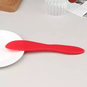 1 шт. скребок для печенья, прочный пластиковый полипропиленовый многоцелевой красный шпатель для торта, десерта, масла, сделай сам, кухонные инструменты для выпечки