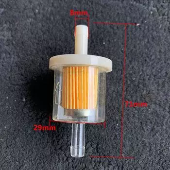1 шт. скутер мотоцикл мопед скутер грязь DIY аксессуары универсальный 8 мм шланг мотоцикл бензин газ топливо бензин масляный фильтр