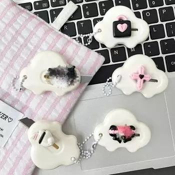 1 шт. Сладкий американский ретро складной нож Y2K Мини Портативный нож Коробка Kawaii Канцелярские принадлежности Резак для бумаги Милые школьные принадлежности