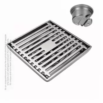 1 шт. слив в пол, раковина для ванной комнаты из нержавеющей стали, домашний слив для пола с защитой от запаха, квадратный слив для душа в ванной, слив для мусора на полу, аксессуары для ванной комнаты