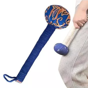 1 шт. случайный цвет расслабляющий ударный массажный инструмент полынь травяной наполнитель удобный перкуссионный массажер молоток травяная медицина акупунктурные точки 1pcs Random Color