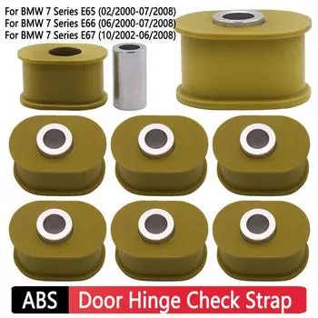 1 шт., сменная резиновая втулка для петли двери автомобиля для BMW 7 серии E65 E66 E67, автомобильные аксессуары