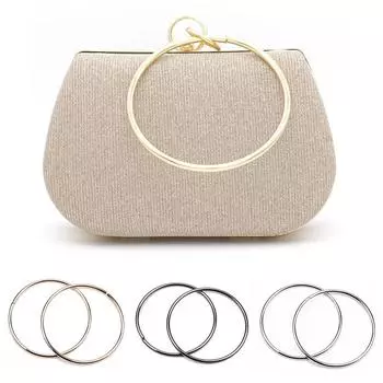 1 шт. сменные ручки DIY кошелек швейная рамка сумка уплотнительное кольцо сумка аксессуары металлический ремень DIY модная сумка ручка багаж